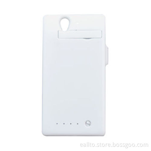 Portable Power Bank Case for Sony Xperia Z with 2,800mAh Capacity with Leather Cover